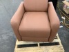 CHITA Faux Leather Power Swivel Glider Recliner - Small Blemish on Back of Arm  - 3