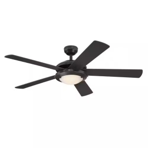 Westinghouse Comet 52 in. Integrated LED Indoor Espresso Ceiling Fan with Light Kit