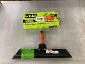 RYOBI EZClean Power Cleaner Squeegee Attachment & Kraft Tool Co. 18 in. Squeegee Flooring Trowel