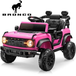 Ford Bronco Raptor Ride On Toy, Pink 