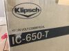 Klipsch 6-1/2" Commercial In-Ceiling Speakers, Set of 2  - 7