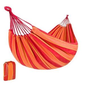 2-Person Brazilian-Style Double Hammock w/ Portable Carrying Bag