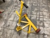 55 Gallon Drum Dolly Industry Heavy Duty Barrel Wheels Barrel Dolly for 55 Gallon Drum Cart with Adjustable Tow Bar Round Dolly Steel Low Profile - 2