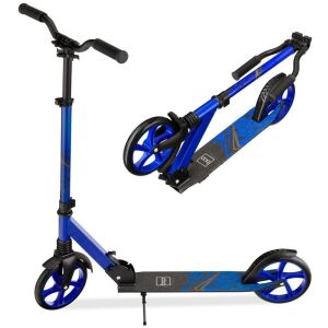 Kids Height Adjustable Kick Scooter w/ Carrying Strap, Non-Slip Deck, Kickstand