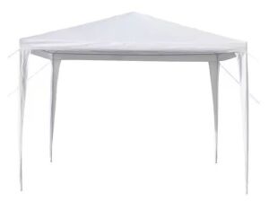 10 ft. x 10 ft. White Party Wedding Tent Canopy