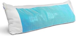 Mindful Design Cooling Memory Foam Full Body Pillow 