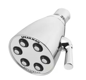 Lot of (3) Speakman 3-Spray Patterns with 2.5 GPM 2.75 in. Wall Mount Fixed Showerhead in Polished Chrome