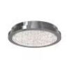Artika&nbsp;Glam 13.5 in. 1-Light Modern Chrome Integrated LED Flush Mount Ceiling Light Fixture&nbsp;