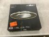 Artika Essence Disk 13 in. 1-Light Modern Chrome Integrated LED Flush Mount Ceiling Light Fixture - 2