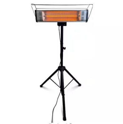 Heat Storm Tradesman 1,500-Watt Electric Outdoor Infrared Quartz Portable Space Heater with Tripod, Wall Mount and Remote
