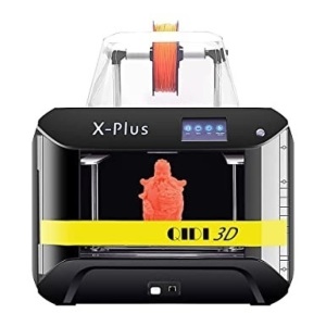 R QIDI TECHNOLOGY X-Plus Intelligent Industrial Grade 3D Printer with Nylon, Carbon Fiber, PC, High Precision Printing 10.6x7.9x7.9 Inch 