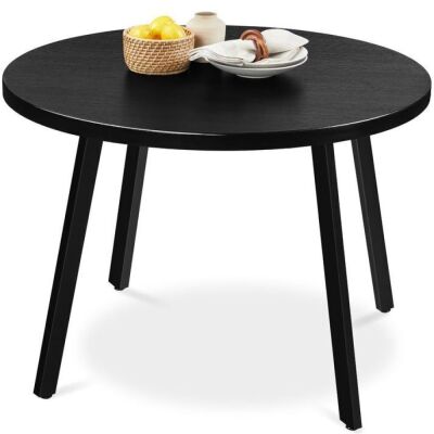 Round Dining Table w/Steel Legs