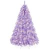 7.5' Pre-Lit Artificial Lavender Christmas Tree w/ Incandescent Lights