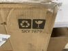 Monochromatic Zero Gravity Patio Chair Recliner w/ Side Tray, Headrest - 3