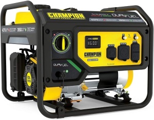 Champion Power Equipment 4375/3500-Watt Dual Fuel Portable Generator, RV Ready 