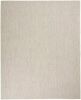Courtyard Ivory/Silver Outdoor Area Rug, 5' x 7'