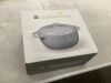 Cast-Iron Dutch Oven Kitchen Cookware w/ Enamel, Handles - 6qt - 2