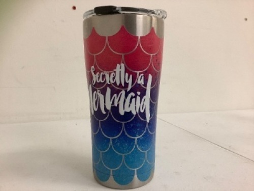 Insulated Stainless Steel Tumbler, Appears New, Sold As-is