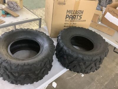 ATV Tires 22x10-10, Set of 2 