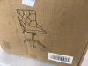 VINGLI Tufted Velvet Adjustable Rolling Home Office Chair with Wheels - 3