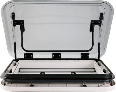 27.6 x19.7Inch Caravan Roof Vent Kit with LED Light