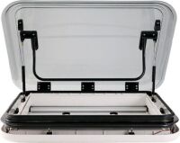 27.6 x19.7Inch Caravan Roof Vent Kit with LED Light