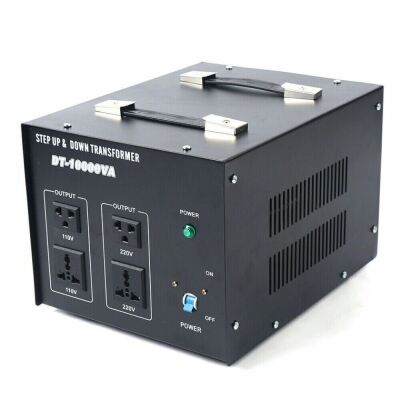 8000W/10000W Voltage Converter Transformer Step Up & Step Down 110V to/from 220V