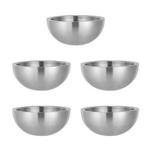 Ice Chilled Serving Cooler Bowl Set, 5 pc