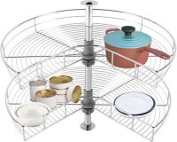 28" Wire Kidney Shaped&nbsp;Cabinet Mounted Organizer
