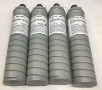 Lot of (4) Ricoh 6110D Black Toner Cartridges - Appear New&nbsp;