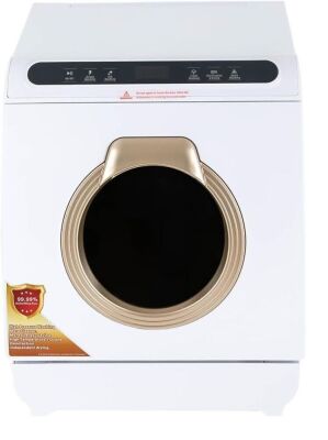 Portable Countertop Dishwasher with 7L Built-in Water Tank
