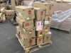 Lot of (6) Artificial Christmas Trees & (6) Tree Collars - Uninspected