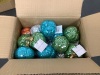 Box of Decorative Pumpkins