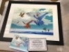 Pokemon Center Sugimori Art Collection Framed Latios & Latias Second Edition Print - NEW