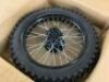 16" Rear Rim Wheel Tire Dirt Pit Bike with Sprocket 90/100-16 - 3