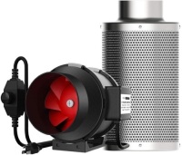 VIVOHOME 6" 390 CFM Inline Duct Fan with Variable Spped Controller with 6" Carbon Filter for Indoor Garden Ventilation&nbsp;