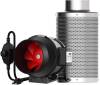 VIVOHOME 6" 390 CFM Inline Duct Fan with Variable Spped Controller with 6" Carbon Filter for Indoor Garden Ventilation&nbsp;