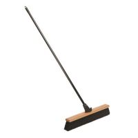Flexsweep Industrial 24" Push Broom, w/60" Handle, Medium Surface