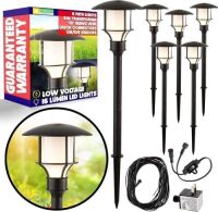 GreenLighting Low Voltage Landscape Lights, 6 Pack