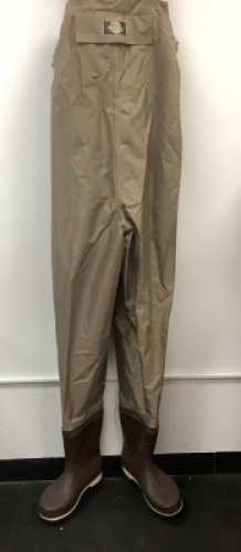 White River Fly Shop Three Forks Felt Sole Chest Waders Men's 11R, E-Comm Return, Sold As-is