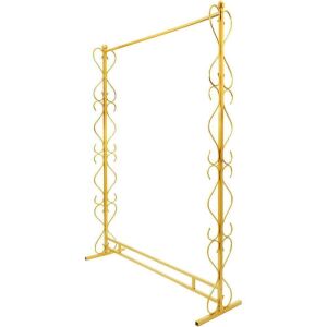 Large Metal Floor Standing Garment Rack - Missing a Screw