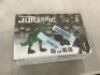 Kids Remote Control Dinosaur T-Rex w/ Light-Up LED Eyes, Roaring Sounds - 2