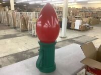 3ft Battery Operated LED Jumbo Bulb - Small Dents