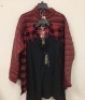 Lot of (3) Natural Relfections 10 Button Pullover, PJ Shirt and RedHead Parka Women's L, Appears New, Sold As-is
