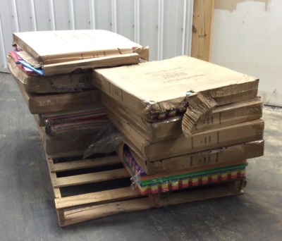 Pallet of Foam Floor Mats, Some Have Minor Damage - SEE PICS