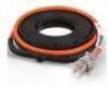 VEVOR 30 ft. Pipe Heat Cable 5W/ft. Self-Regulating Heat Tape IP68 110Volt with Build-in Thermostat for PVC Metal Plastic Hose