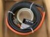 VEVOR 30 ft. Pipe Heat Cable 5W/ft. Self-Regulating Heat Tape IP68 110Volt with Build-in Thermostat for PVC Metal Plastic Hose - 3