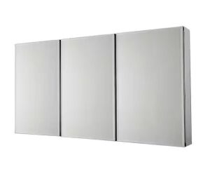 Glacier Bay 36 in. W x 31 in. H Rectangular Aluminum Medicine Cabinet with Mirror