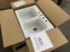 American Standard&nbsp;Quince Drop-in Cast Iron 33 in. 4-Hole Double Bowl Kitchen Sink in Brilliant White - 4
