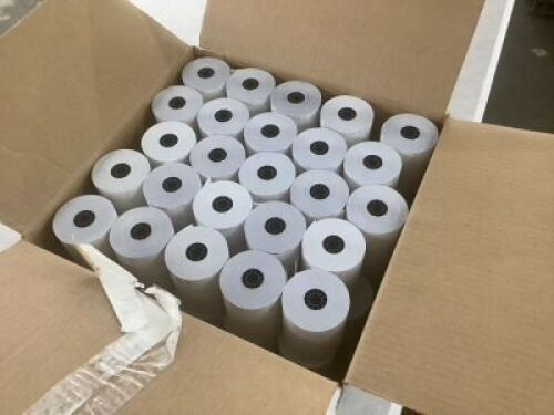 Staples Cash Register/POS Rolls, 3" x 140', 50ct